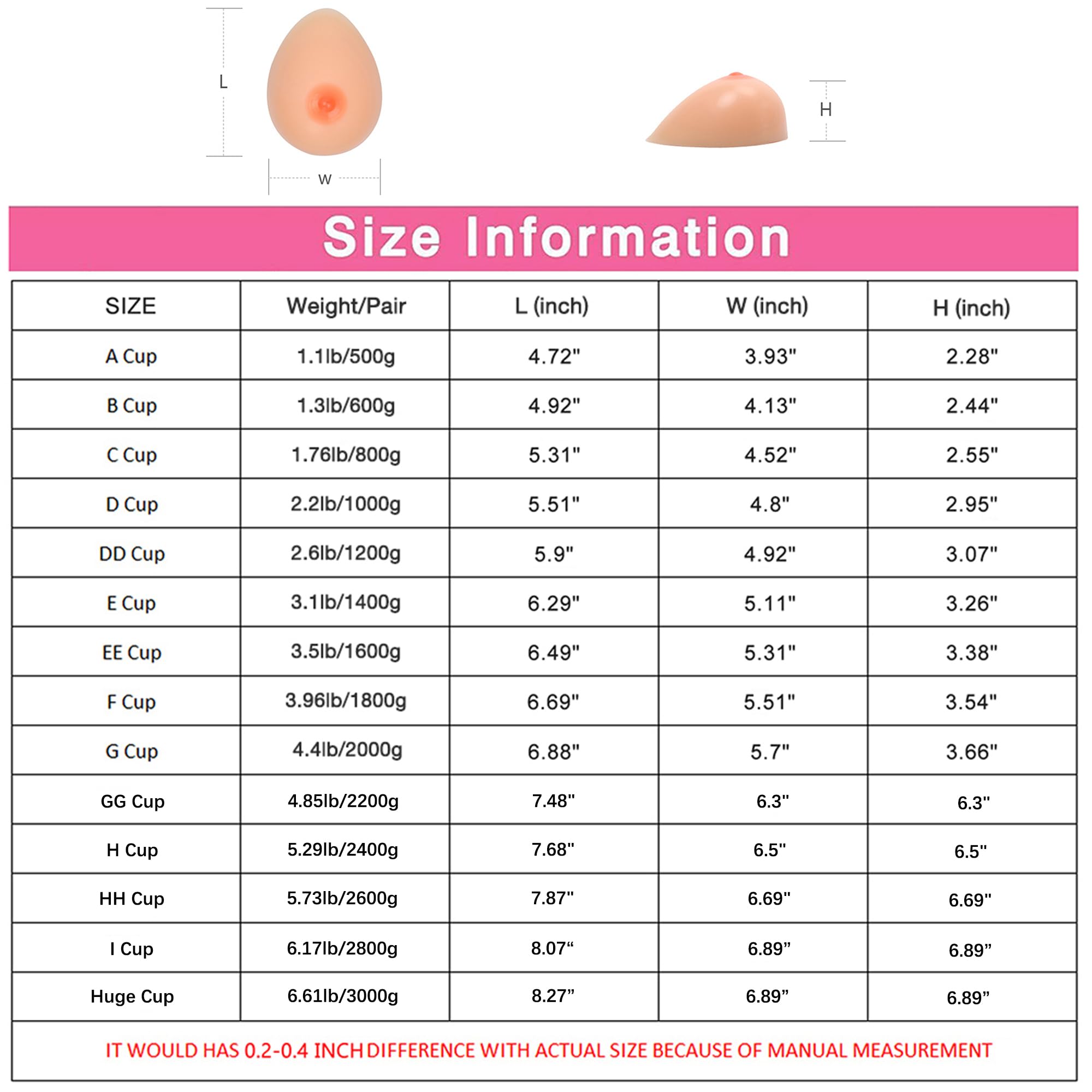 ELMIKA Faux seins en silicone pour crossdresser transgenre mastectomie prothèse