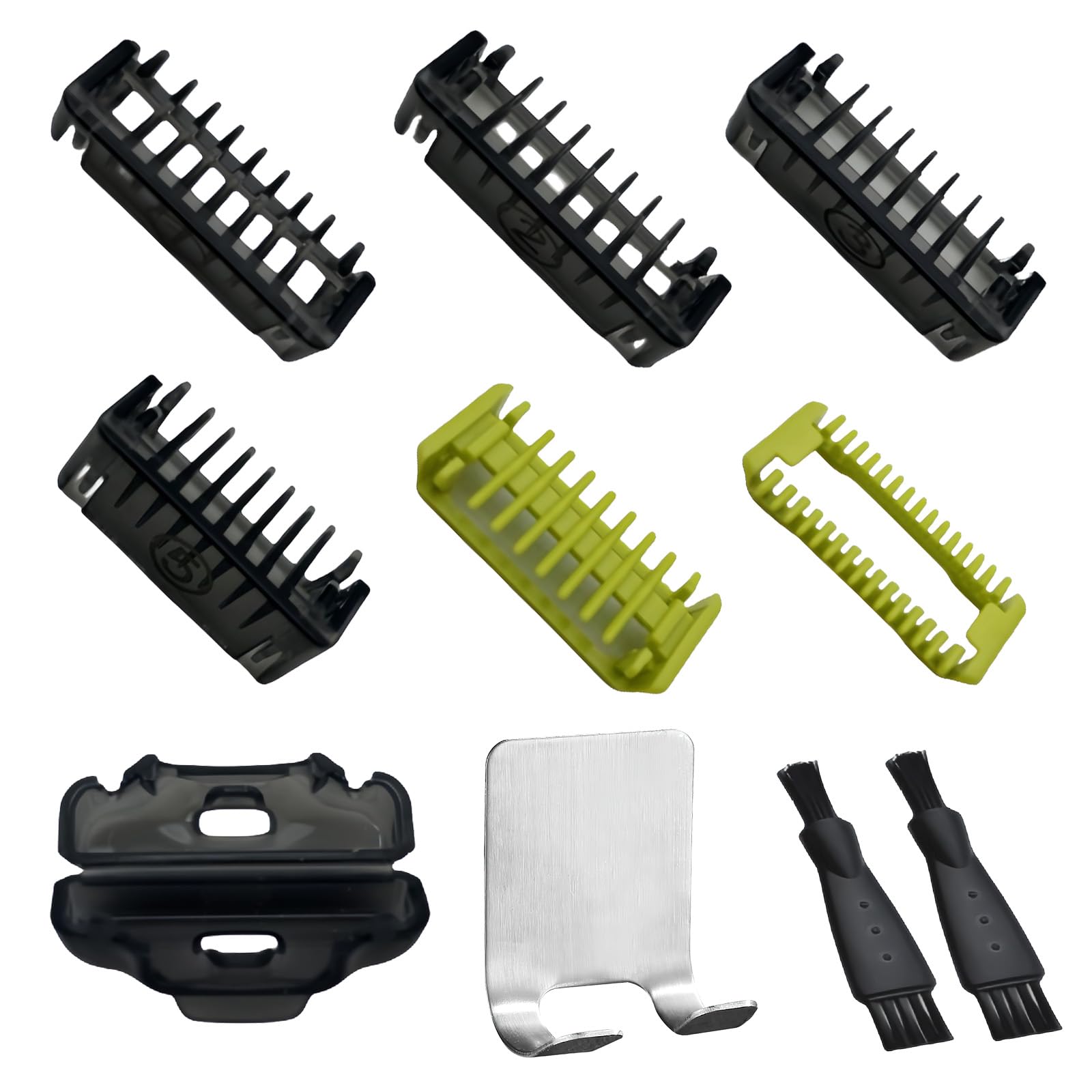ZOCONE 9 Piezas Peines Compatible con Philips One Blade Accesorios de Peine 1/2/3/5mm Cuchilla para One Blade QP2515 QP2520 QP2530 QP2630 QP2734 QP2830 QP6510 OneBlade Accesorios de Recorte