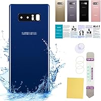 Vista 44 de Compatible con Samsung Galaxy Note 9 - Cubierta de vidrio trasera de repuesto de 6.4 pulgadas SM-N960 para todos los operadores con manual