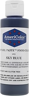 Americolor Soft Gel Paste Food Color, 4.5-Ounce, Sky Blue