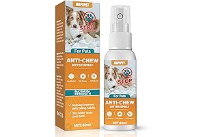 No Chew Spray for Dogs & Cats: Customize Bitter Apple Flavor Spray