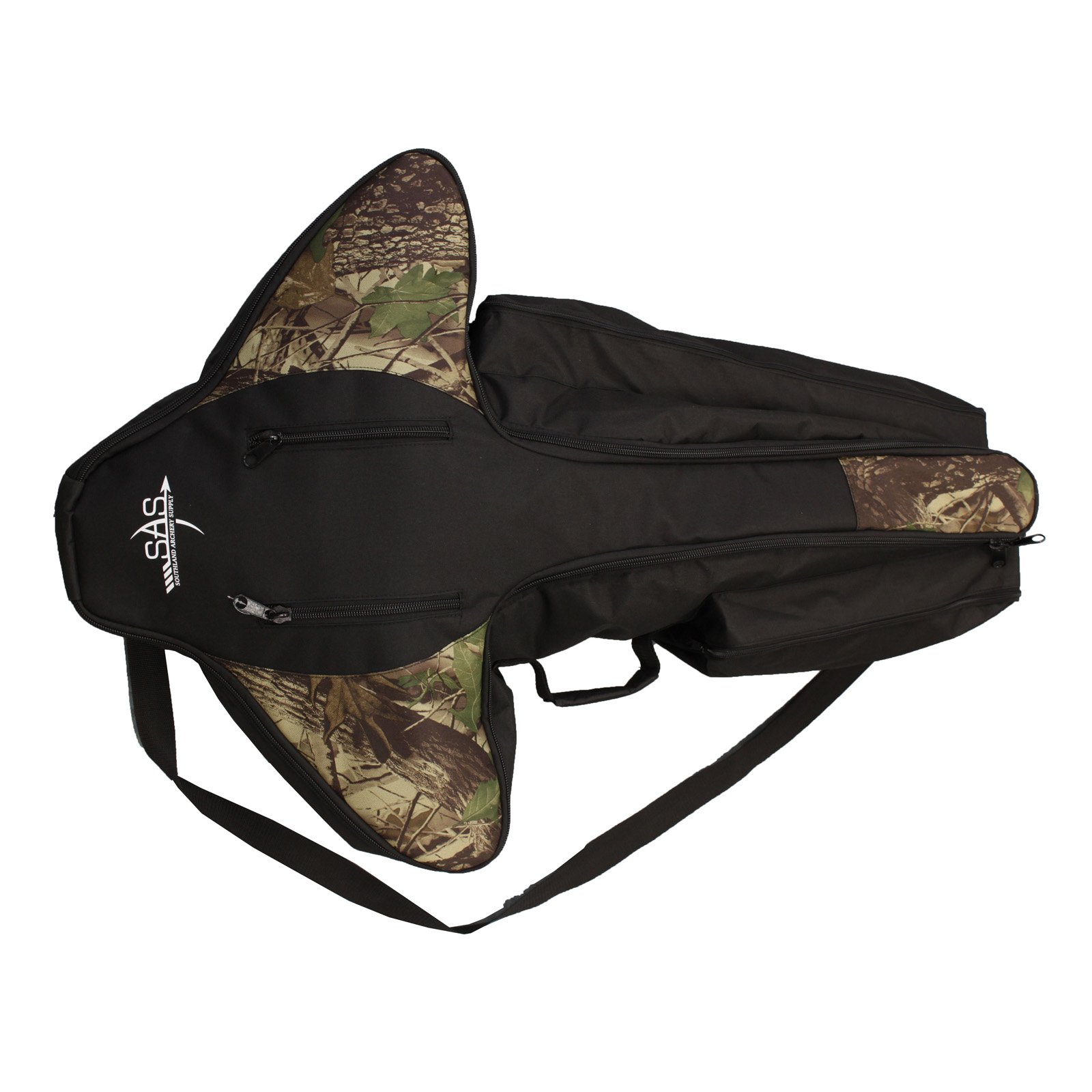 SAS Southland Archery Supply Deluxe Compact Padded Soft Crossbow Case with Sling and Extra Compartments