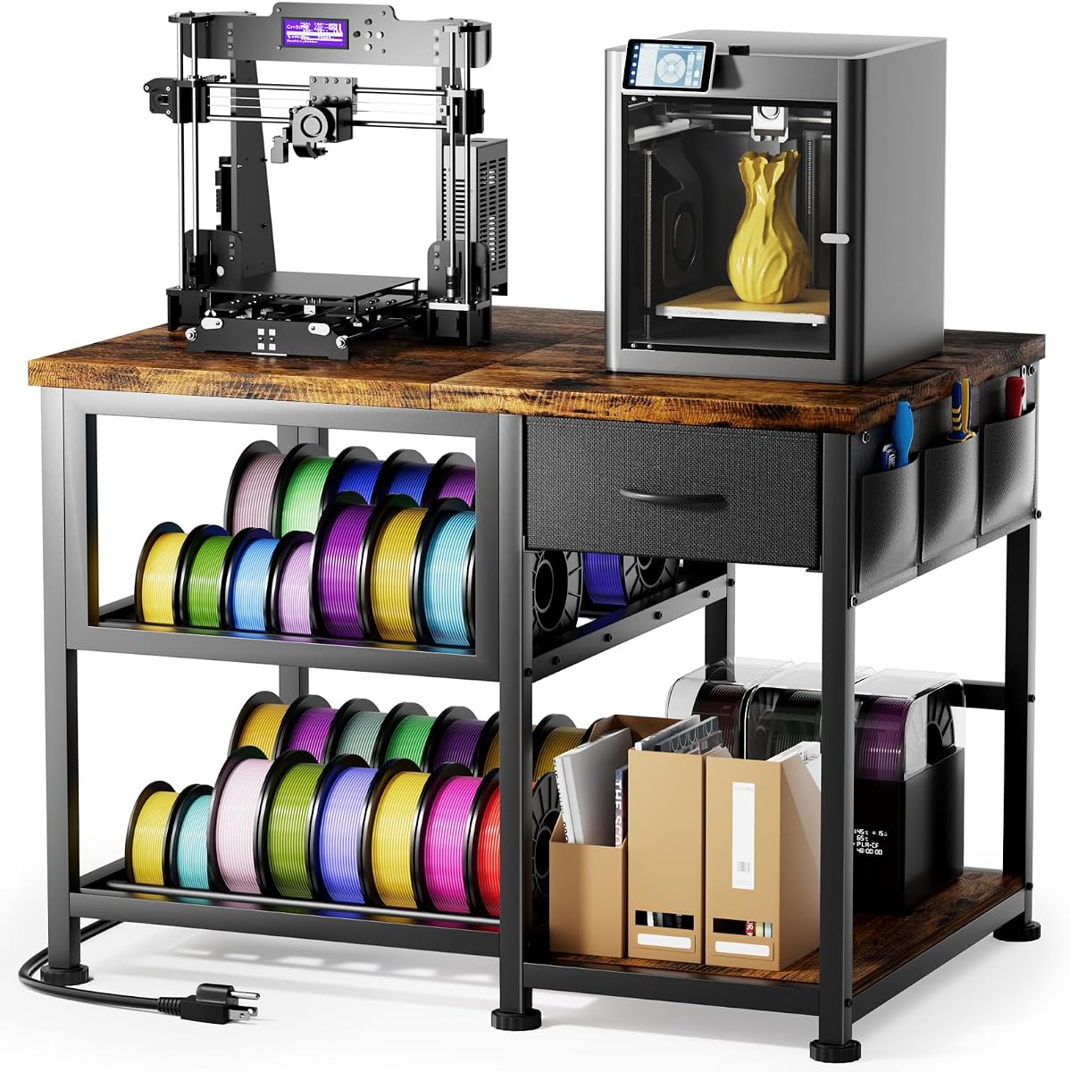 3D Printer Stand with Power Outlet