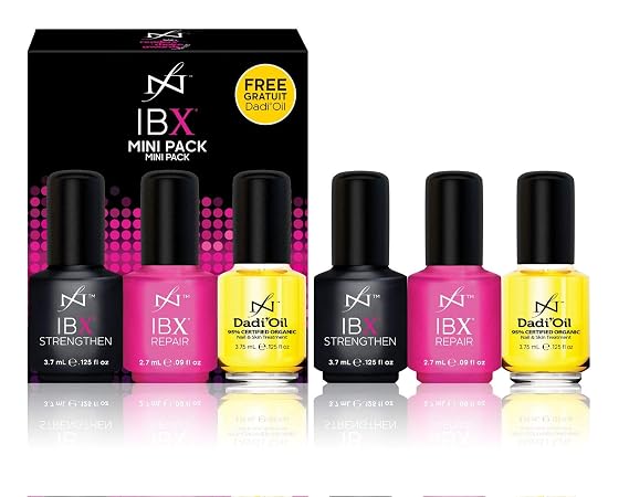 Nail Polish NEW! Mini Duo Pack With FREE Dadi oil Restorating Protecting Nails