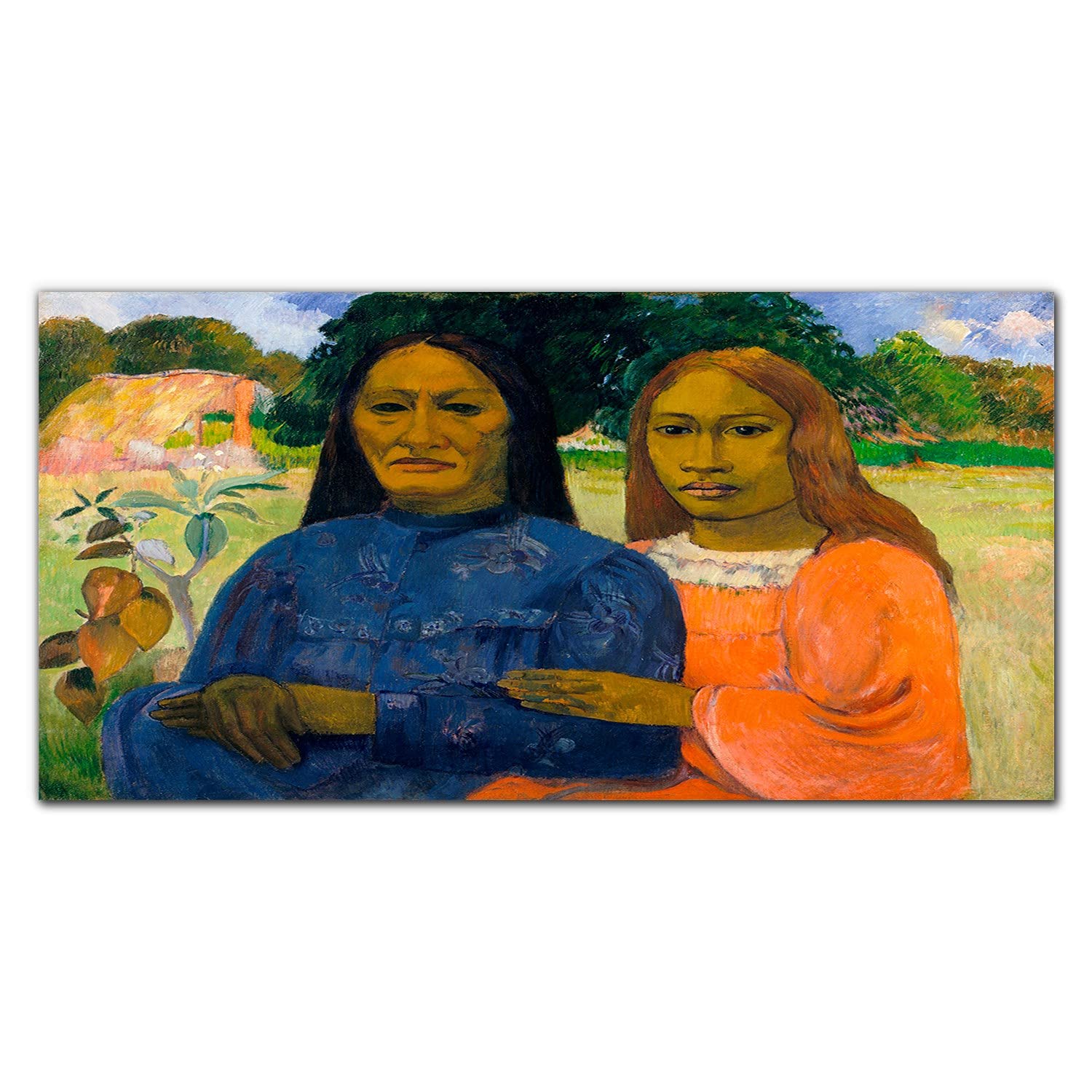 Décoration tableau en verre Gauguin 100x50cm pour masquer les murs vides avec élégance - 8