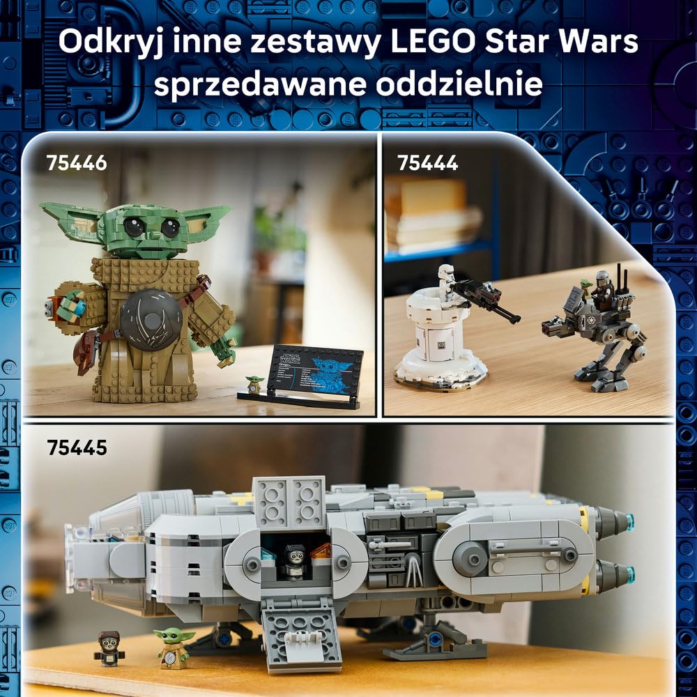 LEGO Star Wars Brzeszczot 75447 | Statek kosmiczny, zabawka dla 10-latka, prezent Star Wars dla dzieci, klocki dla chłopca i dziewczynki, 930 elementów