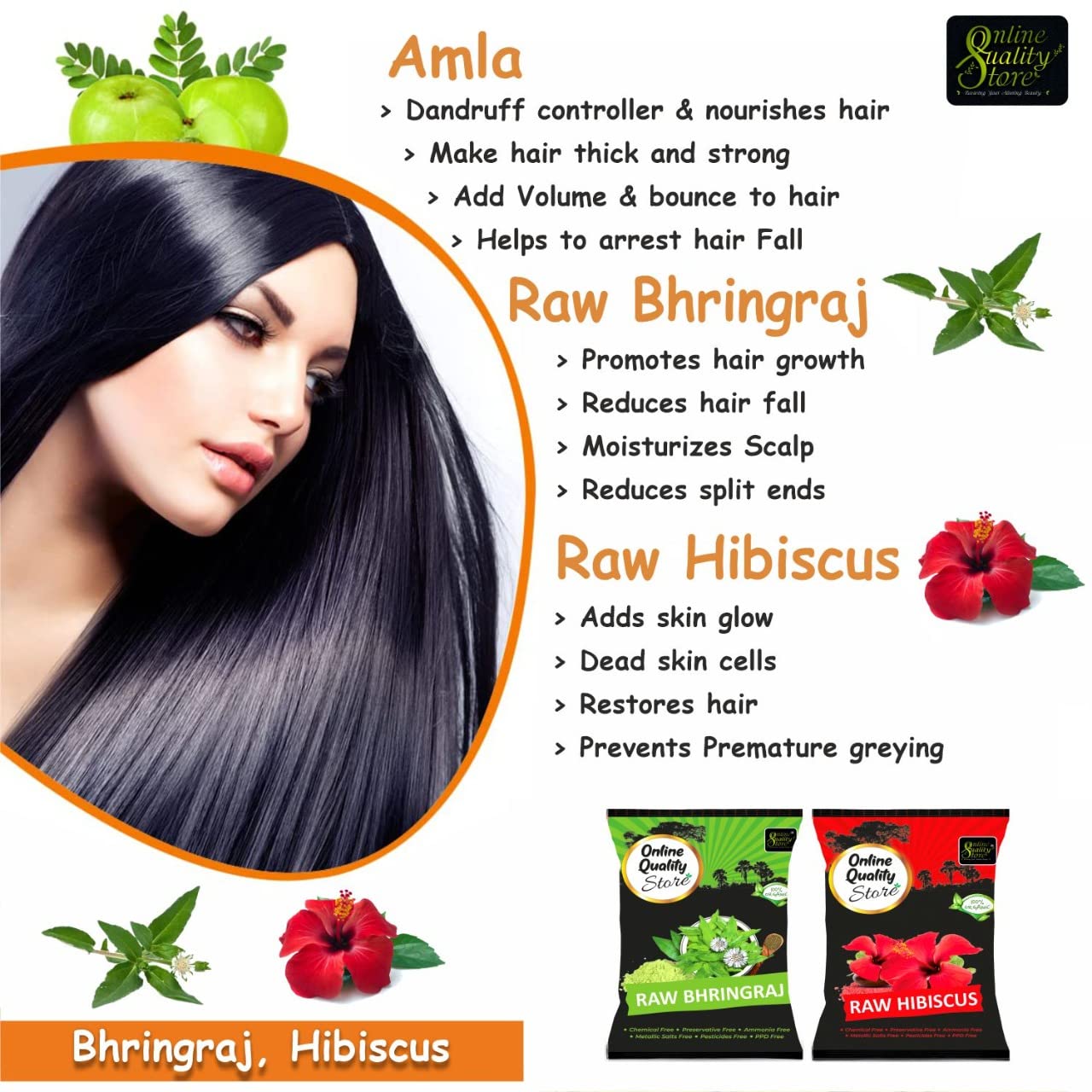 Online Quality Store herbal hair shampoo and hair mask(RAw form -Amla,Reetha, Shikakai,bhringraj and Hibiscus) (Raw_Reetha_Amla_Shikakai_Bringraj_Hibiscous_500g) 7 71tV2X1eLfL. SL1280