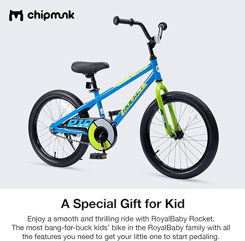 Miniatura 2 de Royalbaby Bicicleta para niños pequeños de 12, 14, 16, 18, 20 pulgadas, ruedas para principiantes, niños y niñas de 3 a 11 años, múltiples opciones