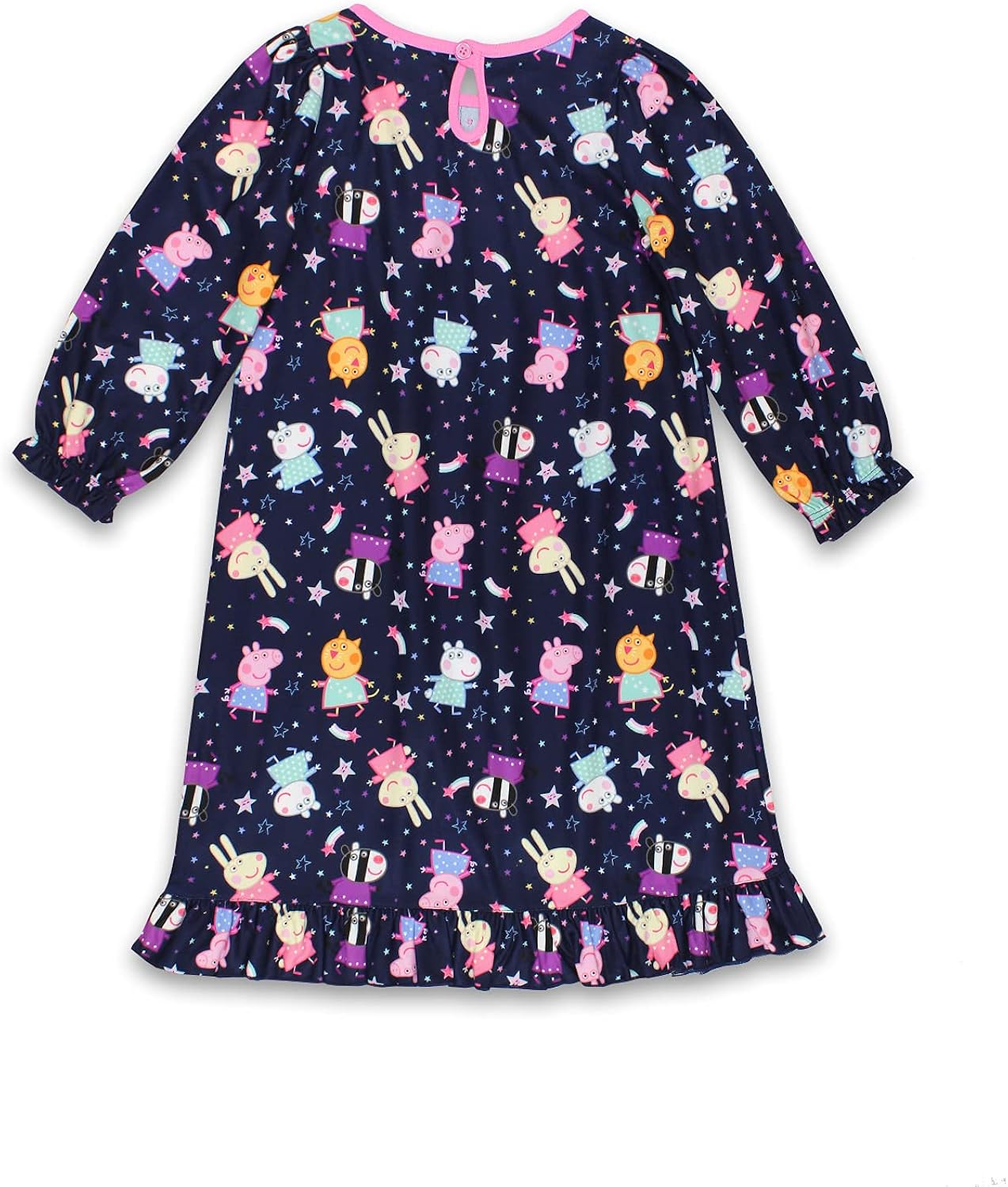 Vista 3 de Peppa Pig Camisón de franela para niñas pequeñas