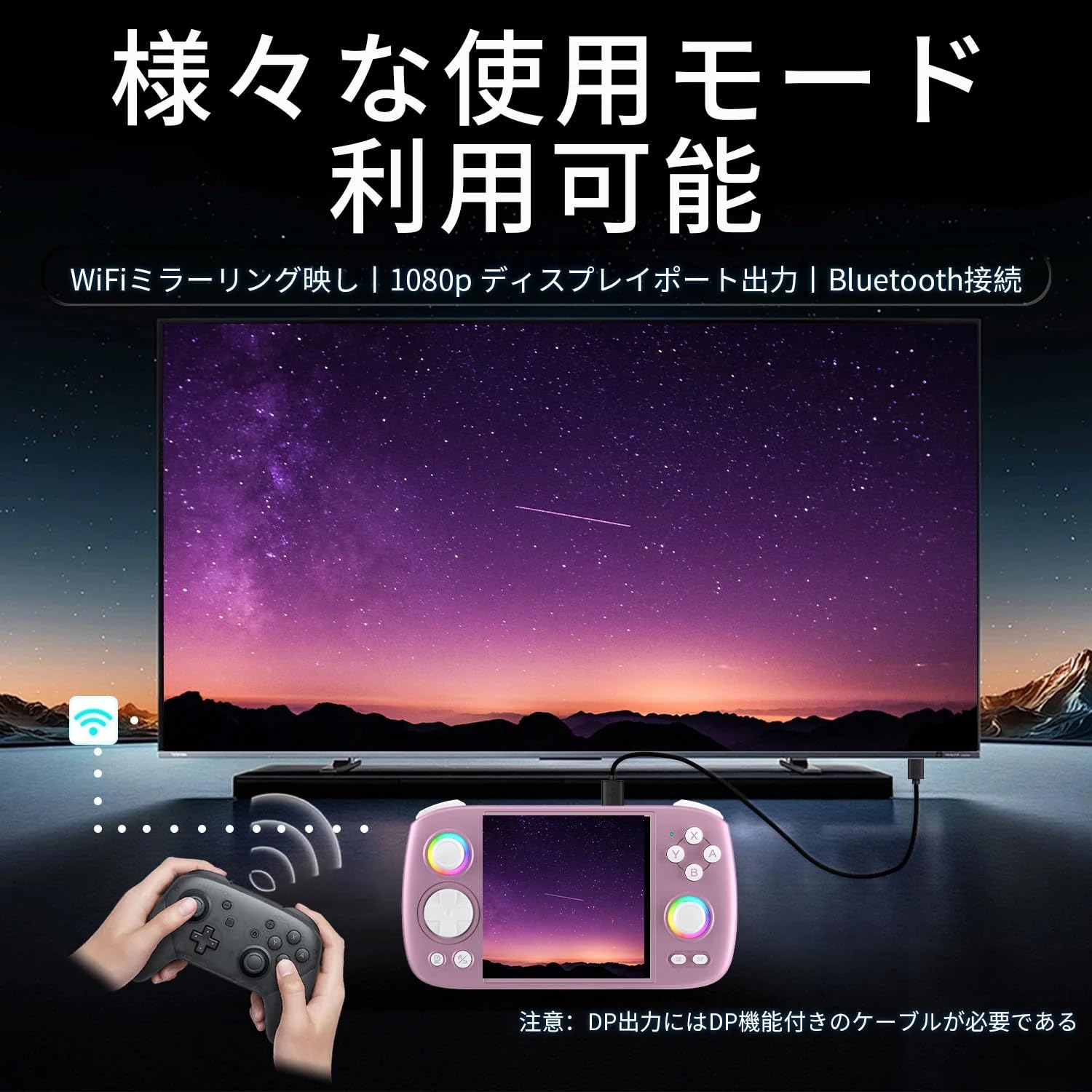 Amazon | Anbernic RG Cube Unisoc T820 ハンドヘルドゲーム機 