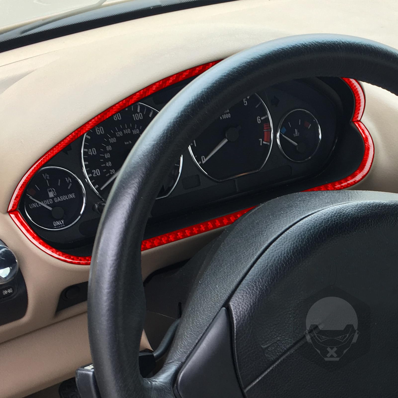 YUECHI ABS Carbon Fiber Texture Car Interior Center Console Multimedia Panel Cover Decorative Sticker für BMW 1er Serie F20 F21 2012-2018/2 Serie 2014-2019 Linkslenker