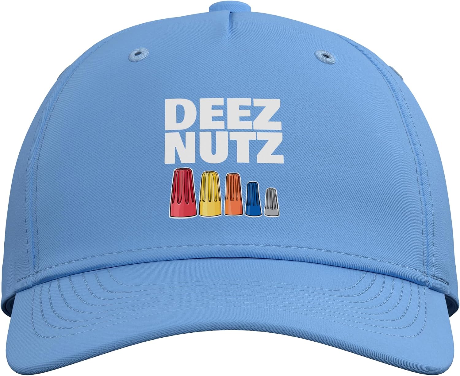 Electrical Wire Nuts Deez Nutz Adjustable Baseball Hat image 2