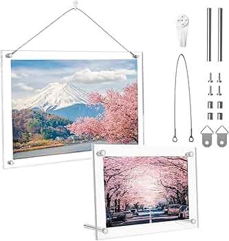 額 92cm x 47cm　美品 Amazon.co.jp: (48×68cm)ポスターフレーム 額縁 木製 高級