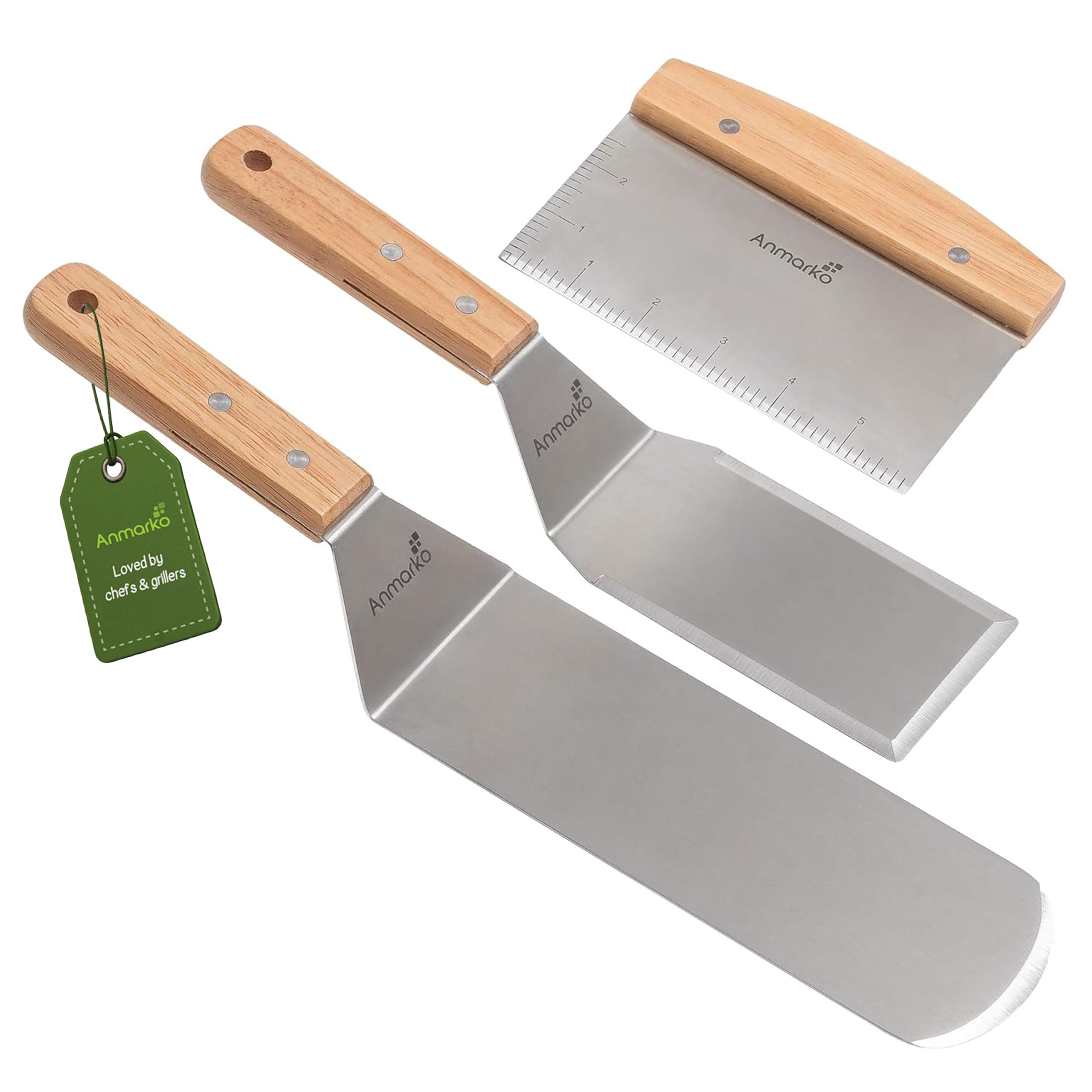Anmarko Professional Griddle Spatula Set