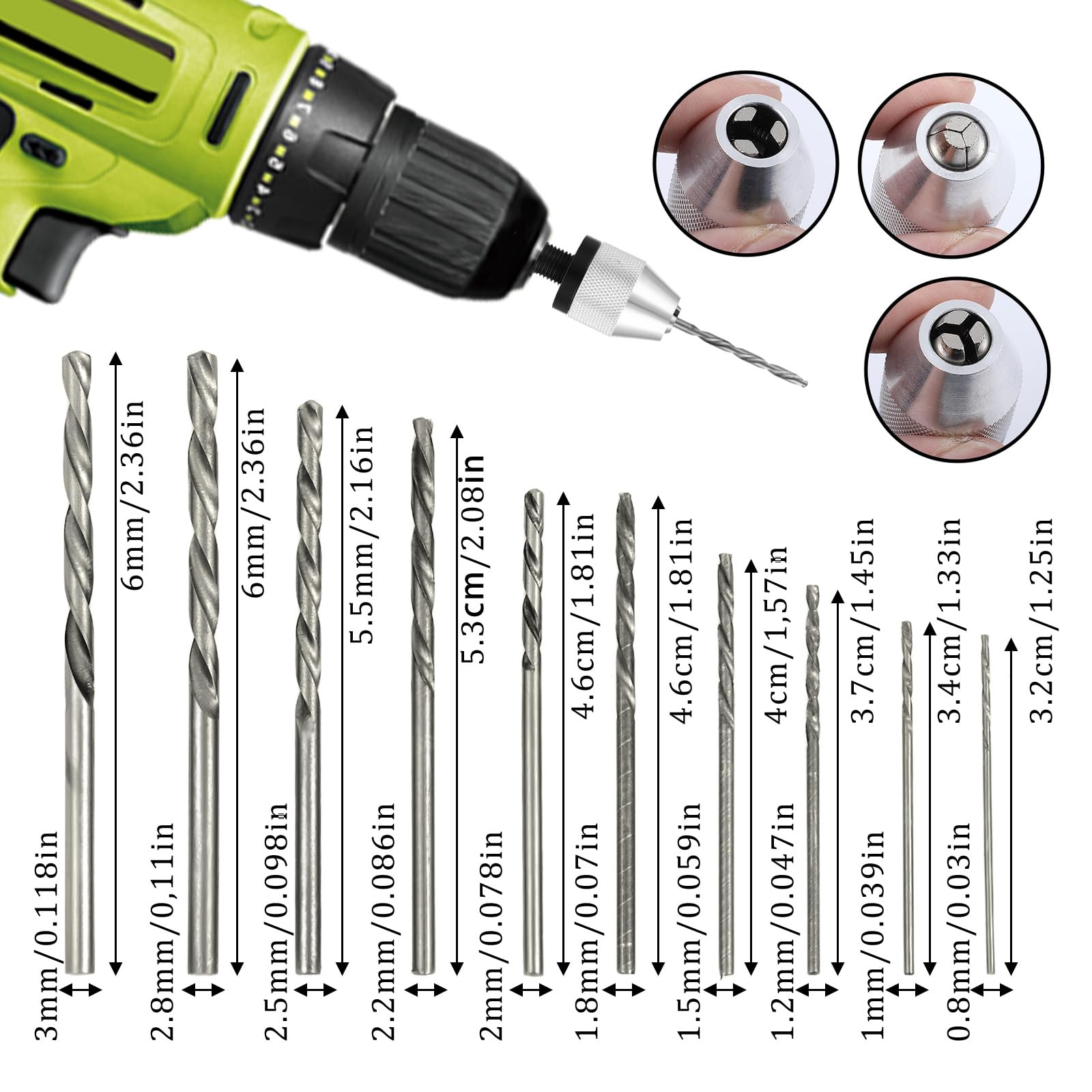 Drill Chuck Adapter - Fast Change for Impact Driver -4