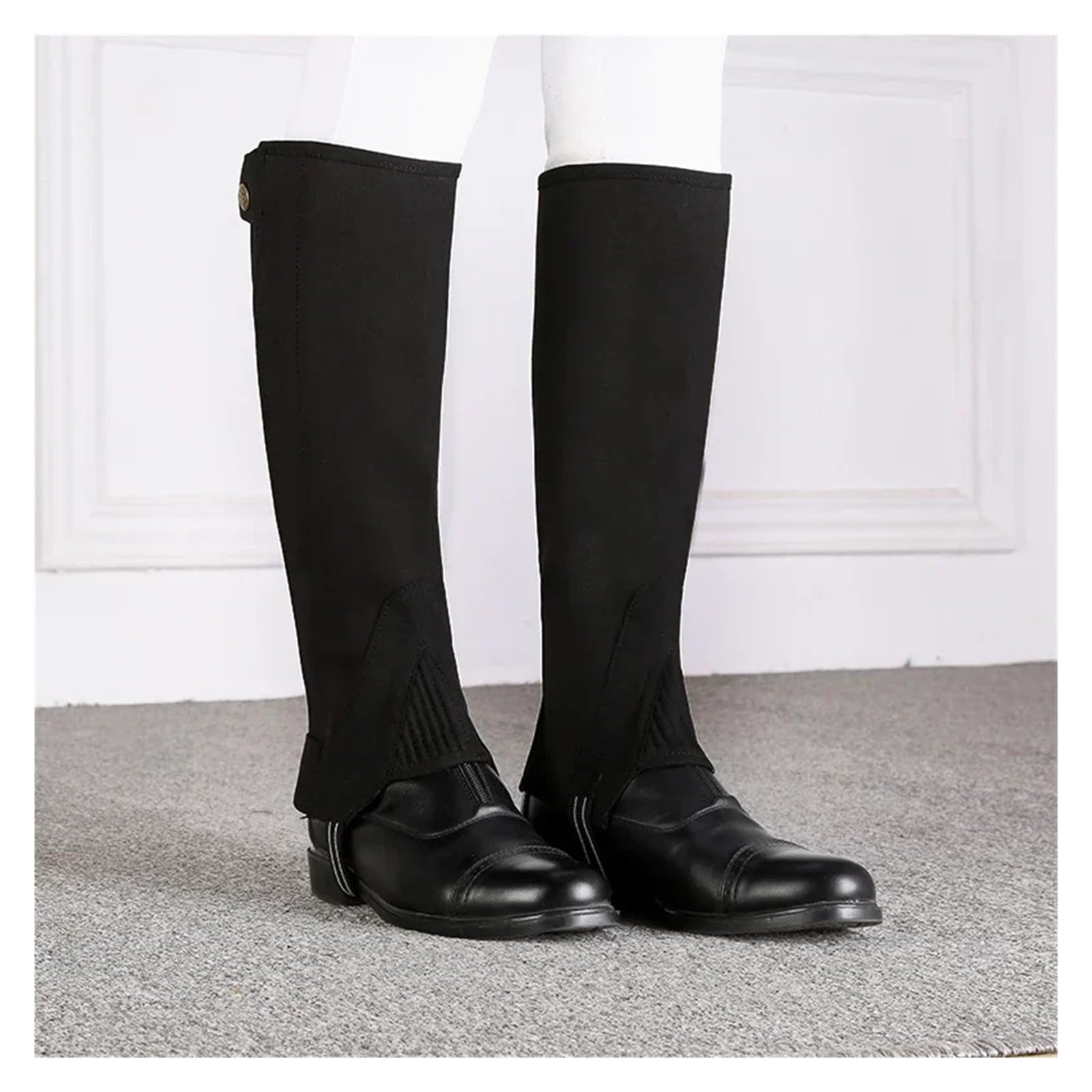 Reiten Half Chaps Reitgamaschen Halbchaps Reitstiefelüberzug Beinschutz Leggings Reitsport Reitschutz