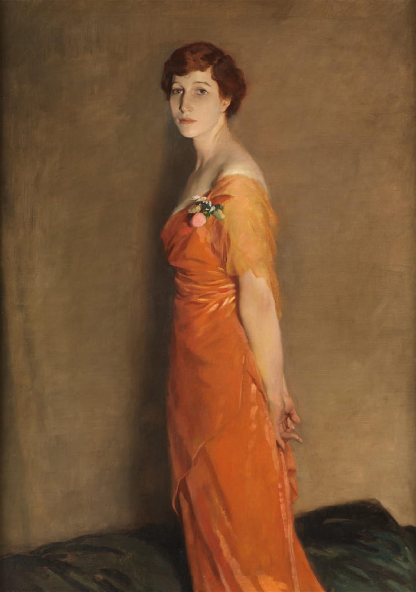 SERENDIPITP Aesthetic Poster Photo Wall Print Retro Picture Miss Isabel Mcbirney by Glyn Warren Philpot Modern Wall Artwork for Home Decor 60x90cm