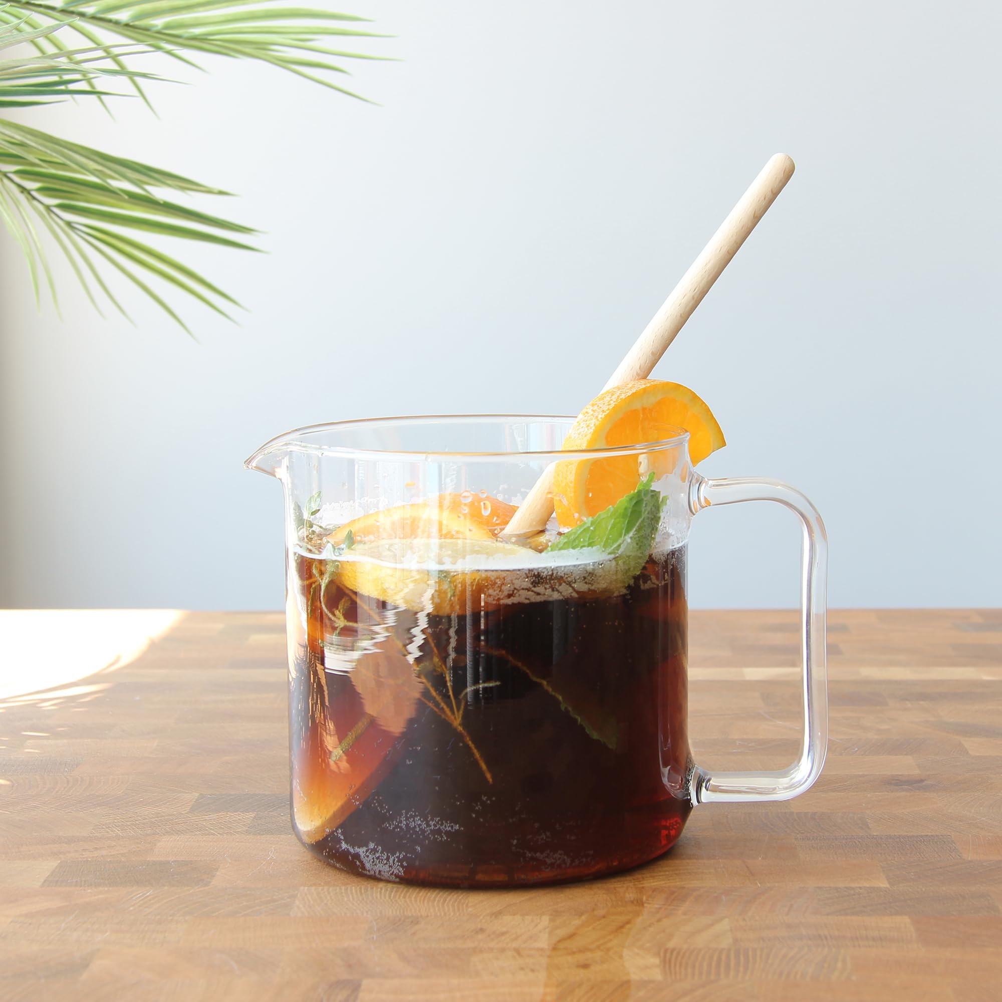 Bredemeijer Teekanne Emma 1,3L mit Edelstahlfilter Transparant