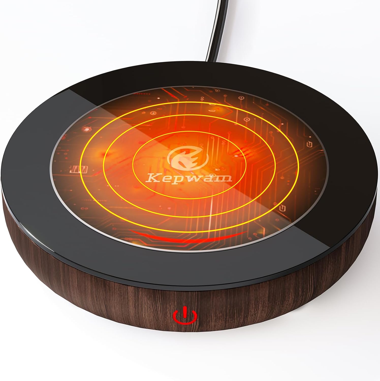 Coffee Mug Warmer with Gravity Sensor, Mug Warmer for Desk with LED Light, 3 Temp Settings & 6H Auto Shut Off Coffee Warmer, Electric Candle Warmer Plate for Beverage, Coffee, Tea, Milk Coffee Mug Warmer with Gravity Sensor, Mug Warmer for Desk with LED Light, 3 Temp Settings & 6H Auto Shut Off Coffee Warmer, Electric Candle Warmer Plate for Beverage, Coffee, Tea, Milk