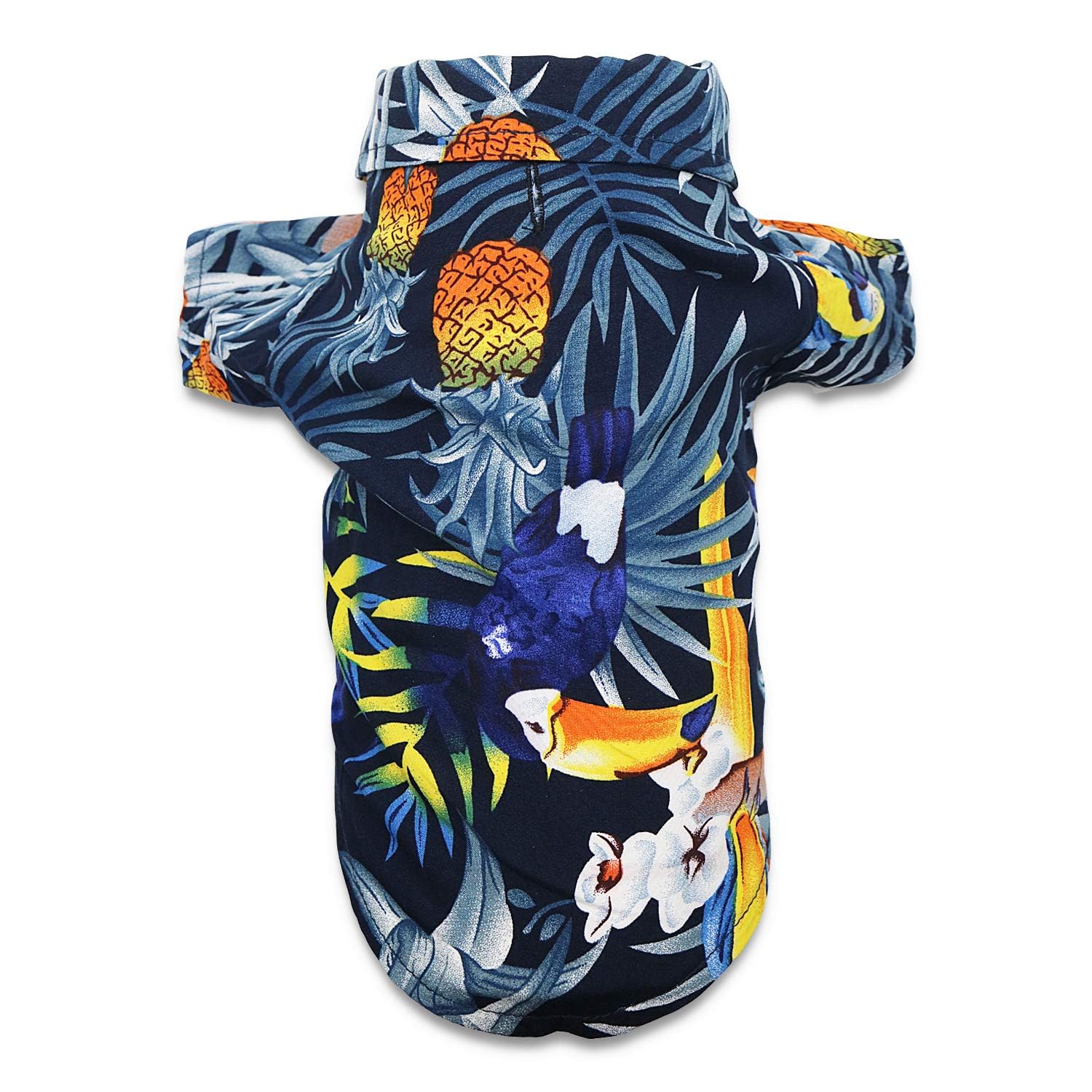 DroolingDog Hawaiian Shirts for Small Dogs Camp Clothes Cat Apparel Pet Vacation Tee Shirt, XS — image 1