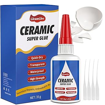 Ceramic Glue, Best Super Glue for Ceramic, Porcelain, Pottery and