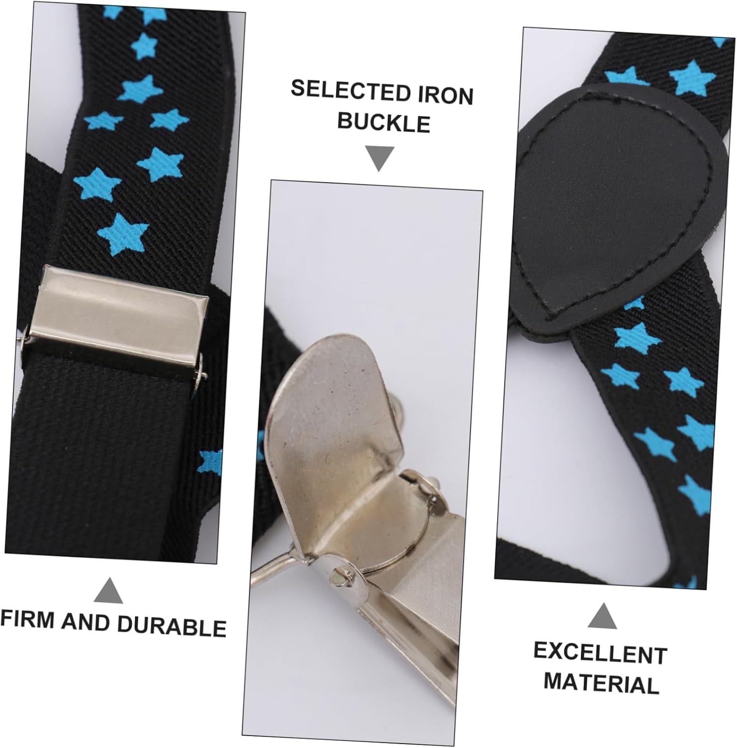 BESPORTBLE 2pcs Boys Suspender Boys and Girls Suspenders Fashion Trouser Straps Girl Trouser Supply