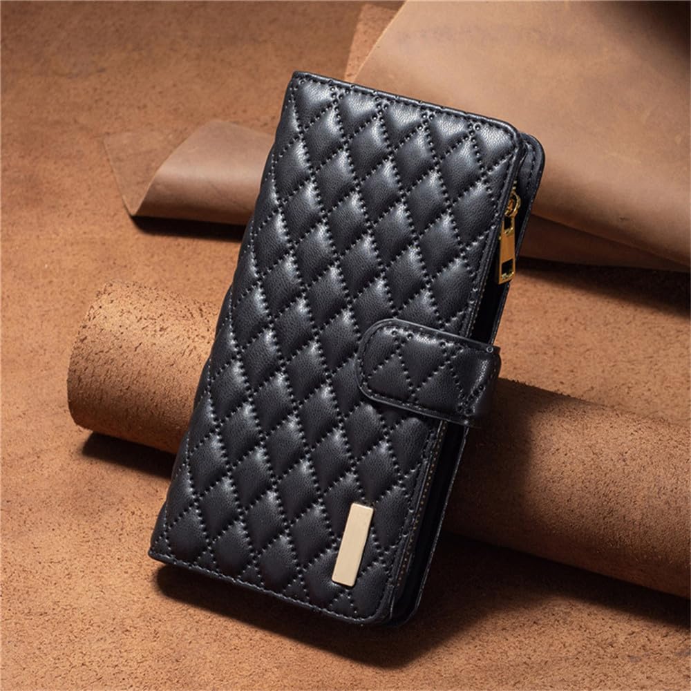 Magnetic Detachable 2 In 1 Zip Leather Wallet Card Phone Case For IPhone 16 Pro Max 15 Plus 14 13 12 11 XR 8 7 Flip Purse Cover - Foto 6