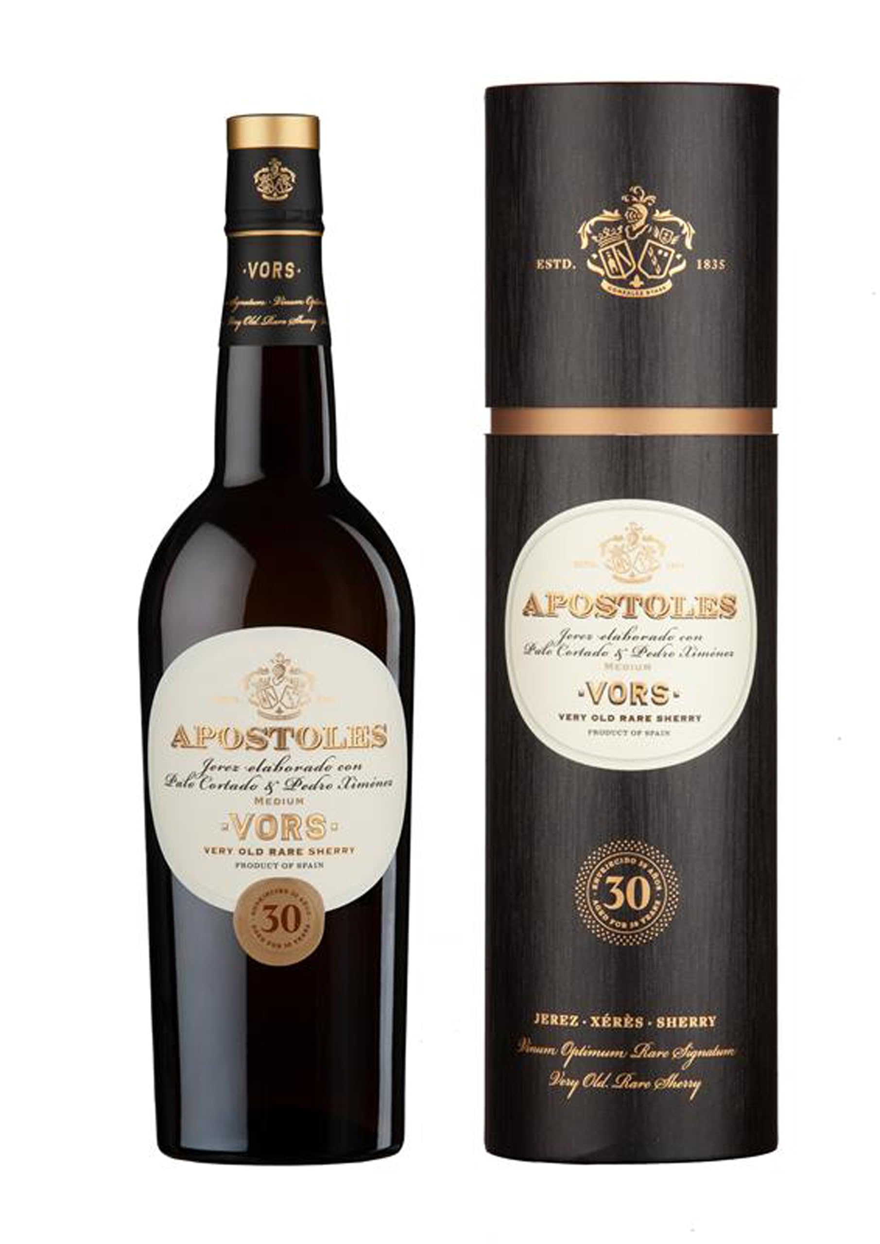 Apóstoles Palo Cortado muy viejo - Vino D.O. Jerez - 750 ml