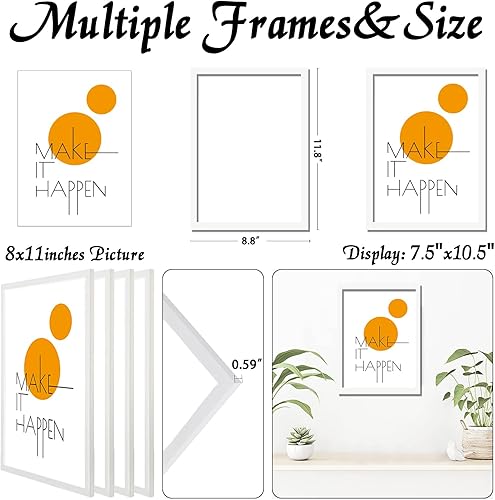 Vista 169 de Juego de 4 portarretratos de 18 x 24 pulgadas, marco negro de 18 x 24 pulgadas, marcos de fotos de lienzo para pared, de 18 x 24 pulgadas