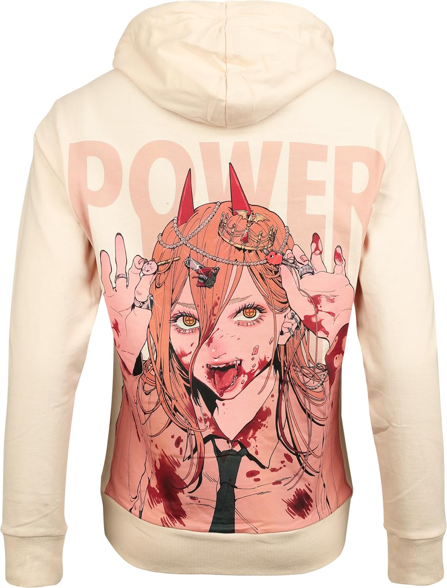 Chainsaw Man Felpa con Cappuccio Donna