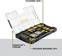Vista 3 de DEWALT FlexTorq - Juego de puntas de destornillador de impacto de 100 piezas (DWANGFT100SET)