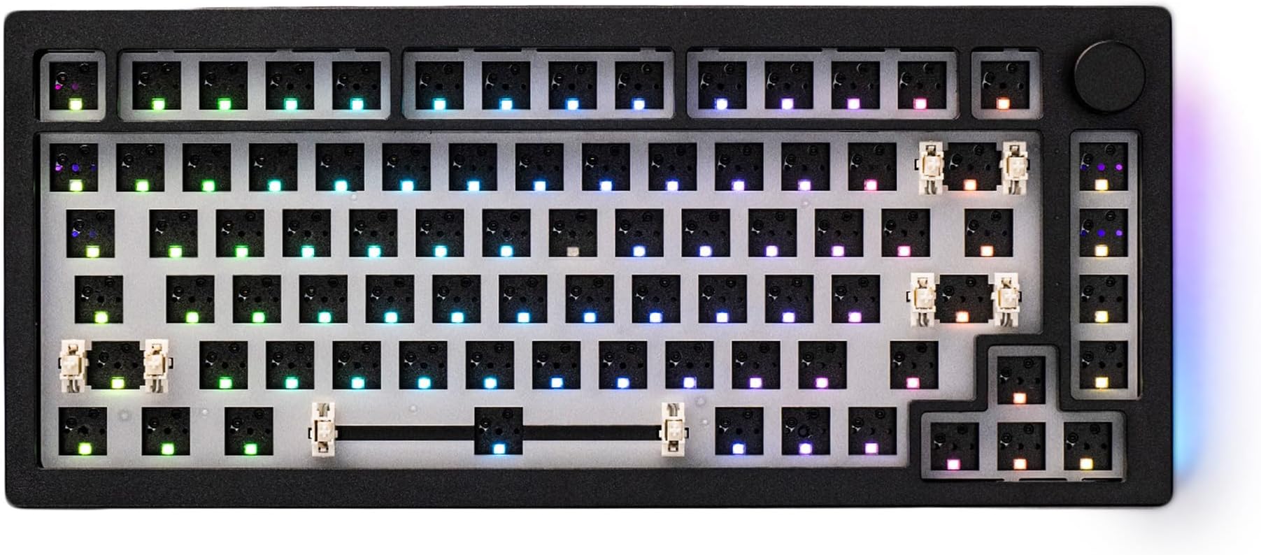 Akko 5075 Gaming Keyboard Set (Design (US, Black, Trimode)