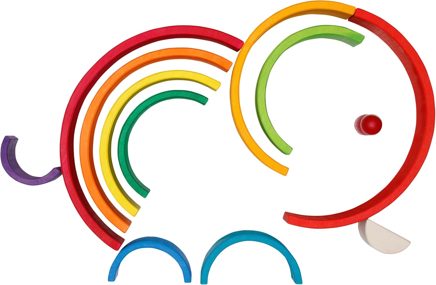 Rainbow Building Blocks