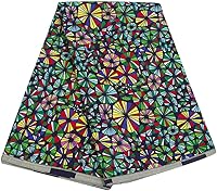 Vista 10 de Tela africana 6 yarda impresa tela africana Ankara tela de cera para el vestido de fiesta 1502