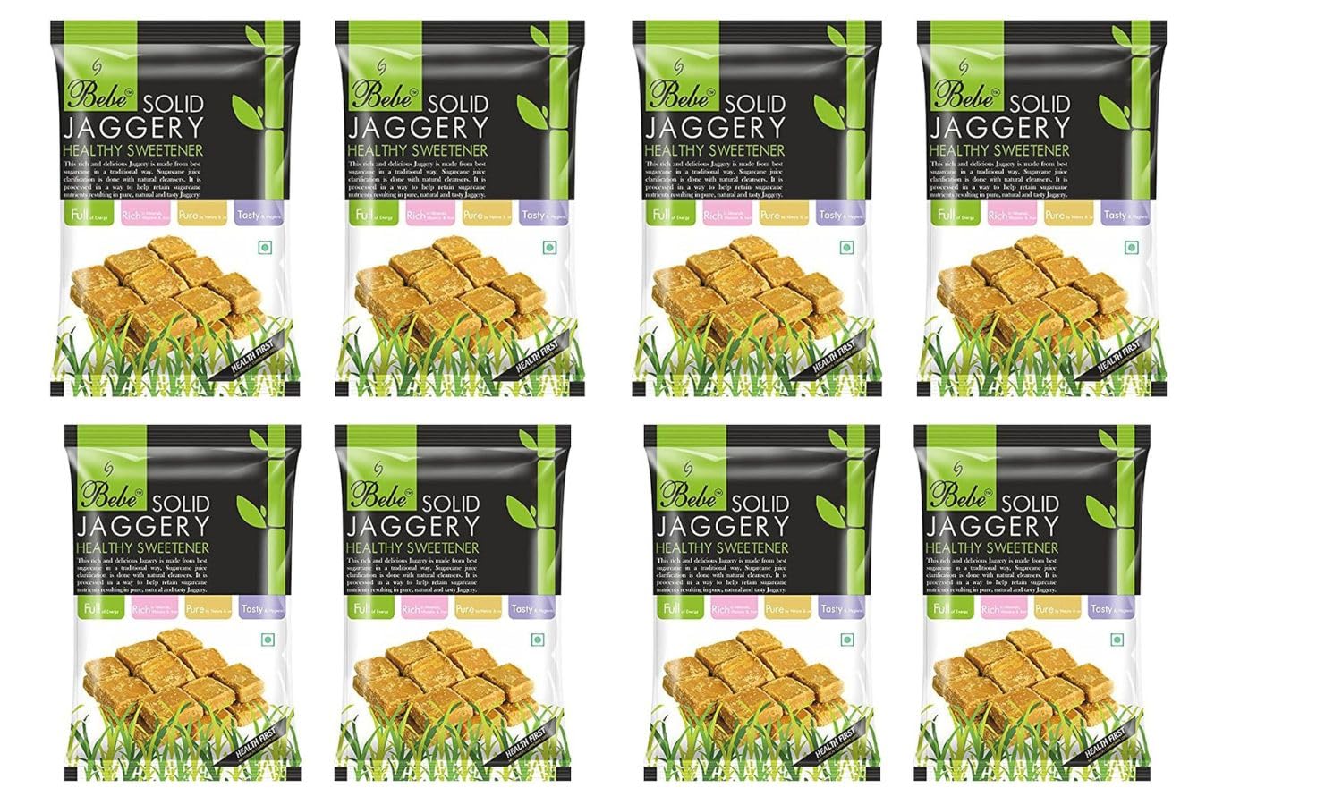 BEBE Jaggery Cubes Gud Bits (3.2 KG, Pack Of 8) Sugarcane Jaggery|Sweetner,Sakkar|No Chemicals,No Preservatives,No Artificial Colours|Traditionally Made,Traditional Kolhu Made|Best Source Of Energy (B0DF5CQ4TQ) Amazon Price History, Amazon Price Tracker