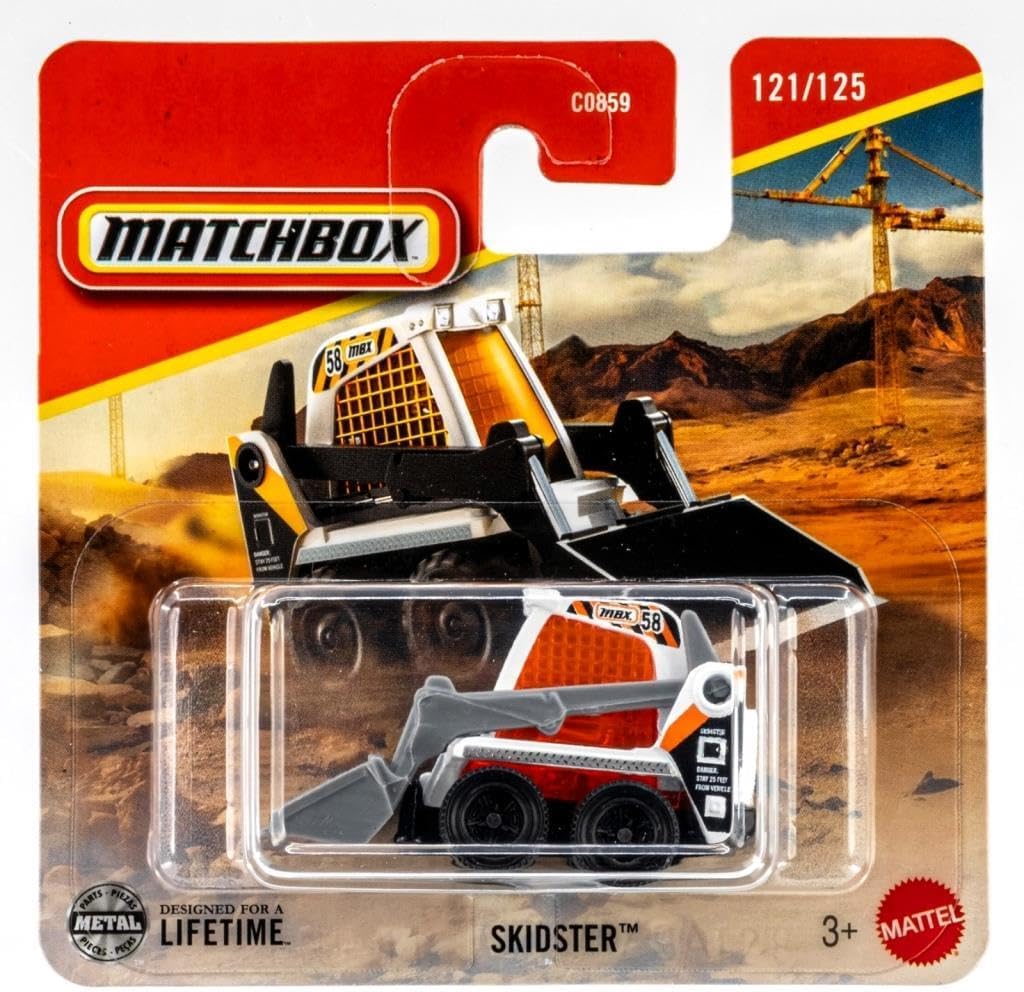 C0859 Matchbox 1:64 Tekli Arabalar SKIDSTEER JBT20