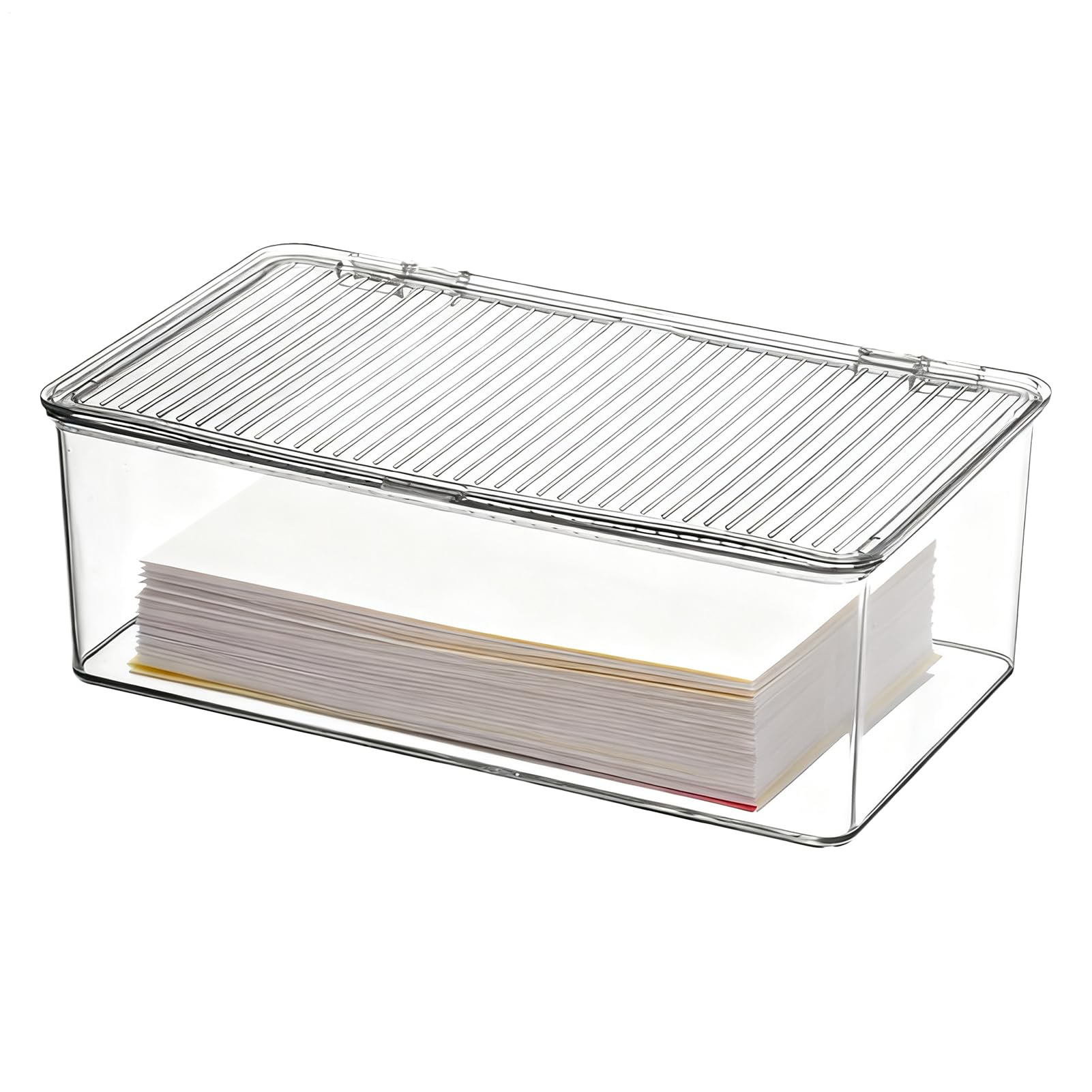 Boîte de rangement pour maquillage et bijoux à couvercle protecteur