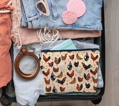 Miniatura 9 de IWXYI Just A Girl Who Love Tortles Starfish Decor Bolsa de cosméticos, Estrellas de mar y tortuga, bolsa de maquillaje para mujer, bolsa con