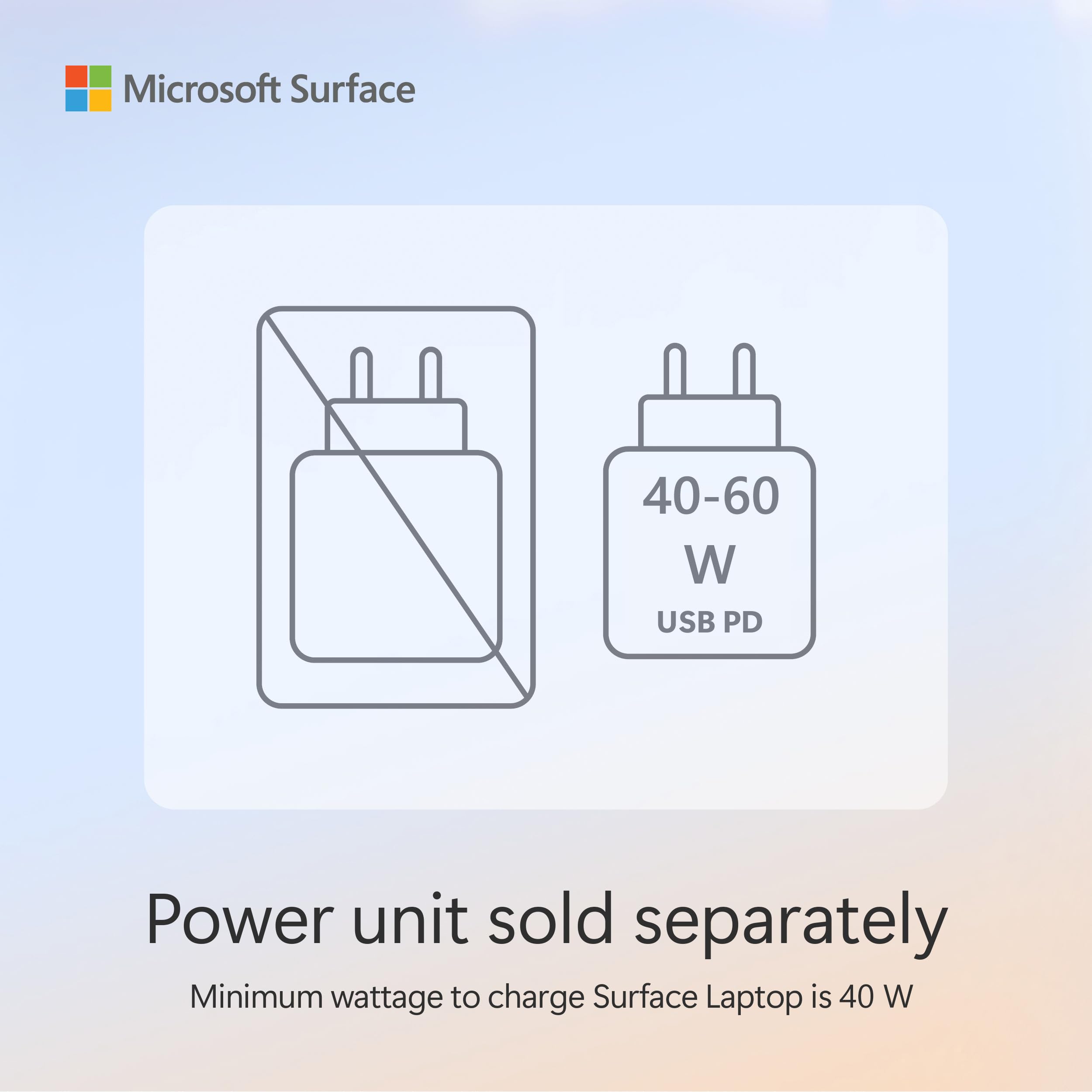 Microsoft Surface Laptop | Copilot+ PC | 13” LCD Touchscreen | Snapdragon® X Plus | 16GB Memory | 512GB SSD | Latest Model, 1st Edition | Platinum — view 12