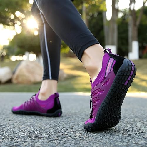 Miniatura 4 de UBFEN Zapatos acuáticos para hombre y mujer, zapatos acuáticos descalzos, senderismo, natación, barco, pesca, buceo, surf, deportes de playa