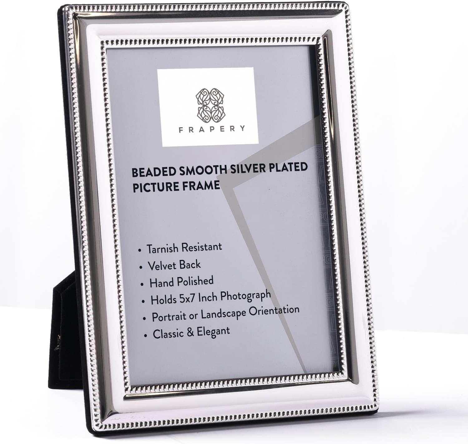 Amazon.com - Malden International Designs Fashion Metals Bezel Wooden ...