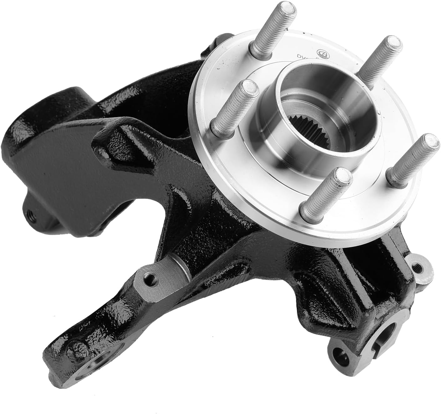 Front Right Steering Knuckle Fit for Focus 2012 2013 2014 2015 2016 2017 2018 2.0L FWD Right/Passenger Side Wheel Hub Bearing Steering Knuckle BR935006LK RH