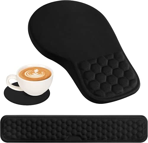 3 in 1 Ergonomic Wrist Rest for Keyeboard and Mouse,