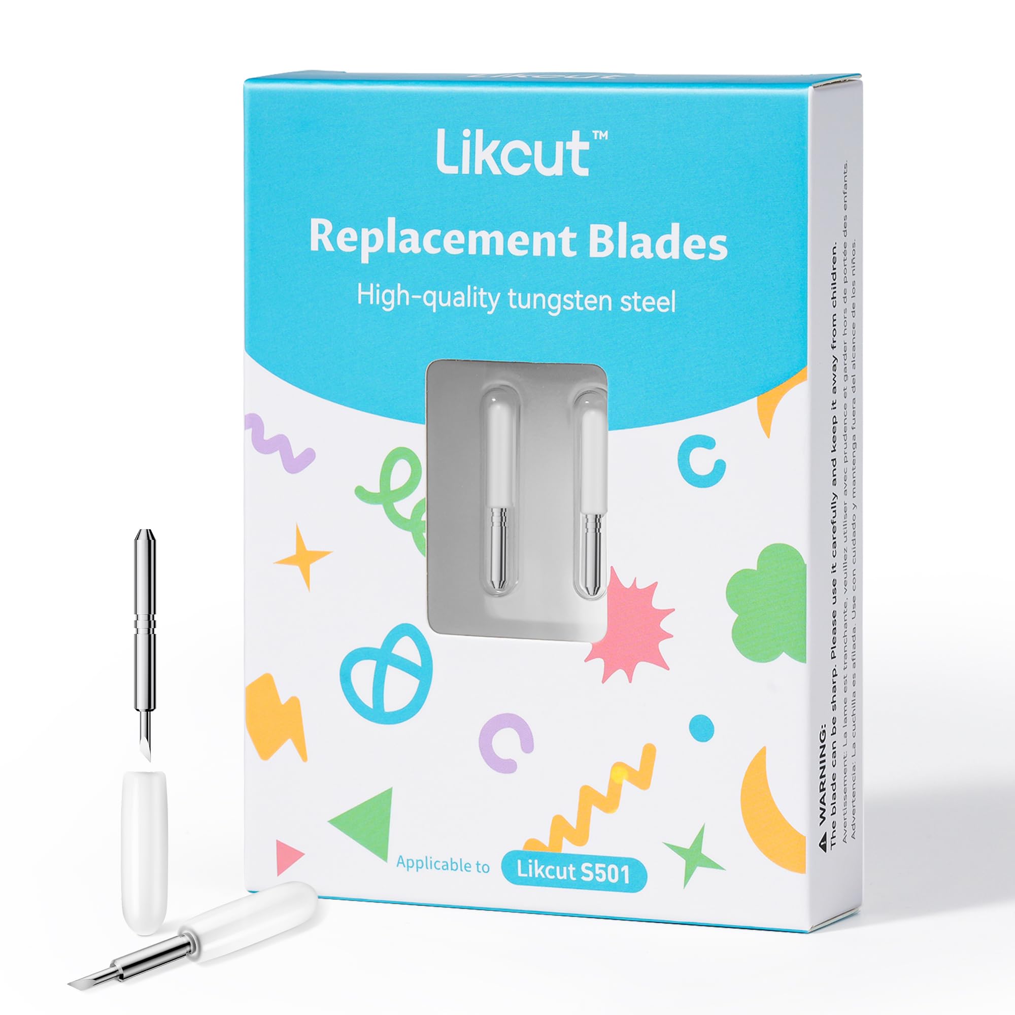 Likcut Replacement Blades for Glee S501 & S41 Cutting Machine, Likcut Glee S501 Cutting B…