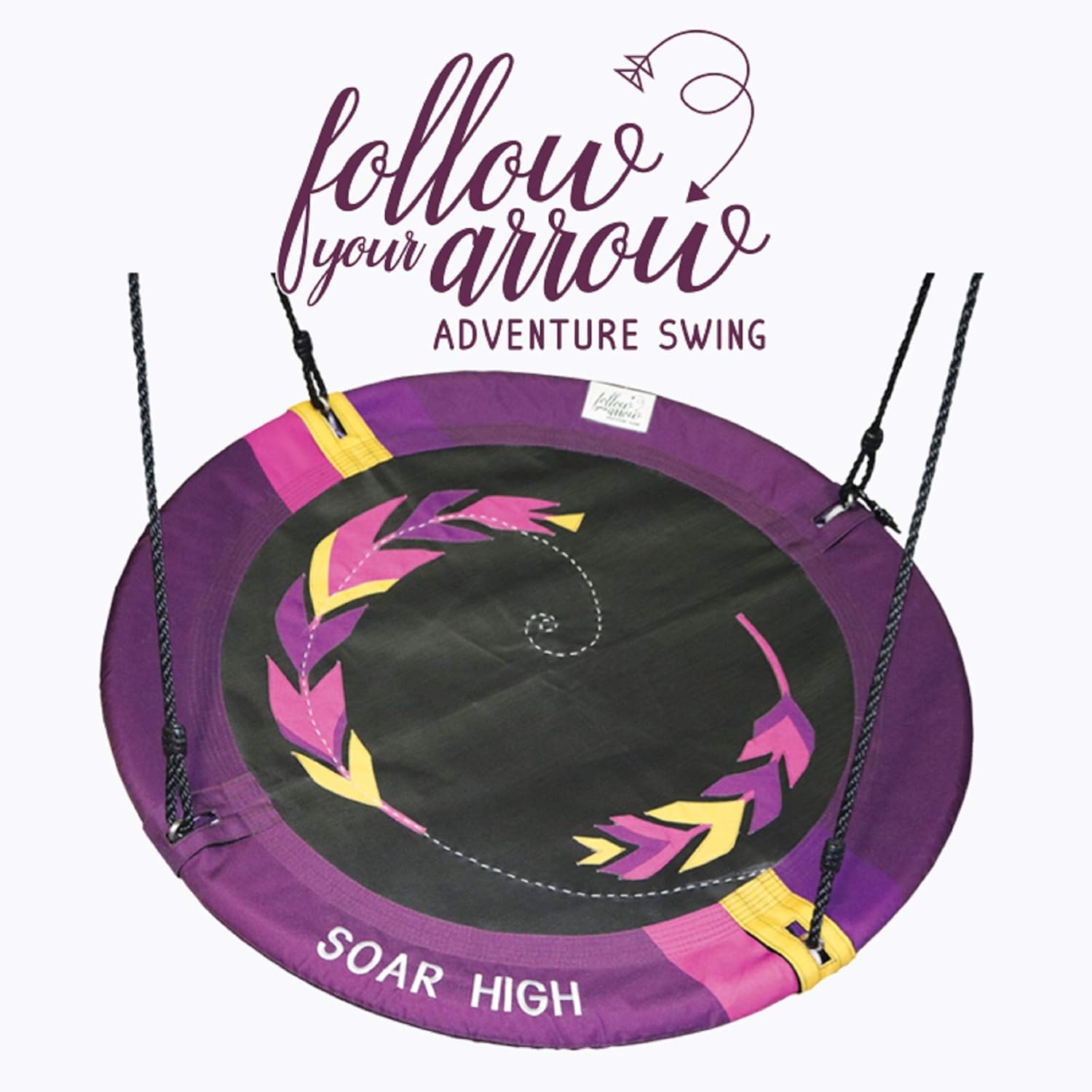 M&M Sales Enterprises MM00156 Adventure Swing SOAR High, One Size, Purple