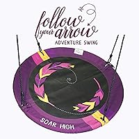 Vista 1 de M&M Sales Enterprises MM00156 Adventure Swing SOAR alto, talla única, morado