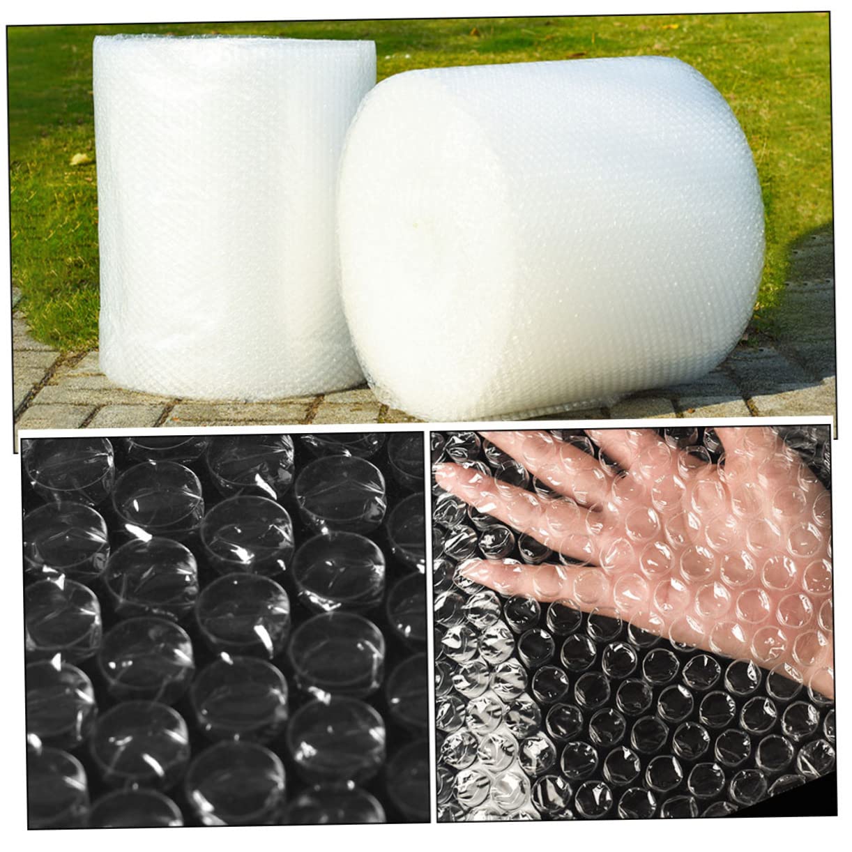 Película de Burbujas para Embalaje Exprés Ldpe 1 Rollo | Material de Embalaje, Amortiguación Antichoque, para Transporte y Packing