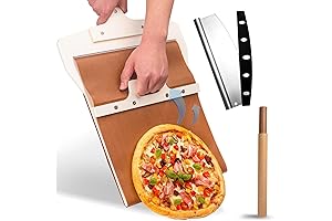 12" Sliding Pizza Shovel with Cutter