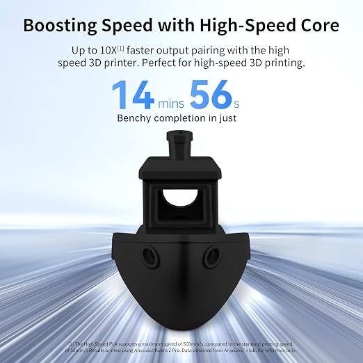 Filamento Rapid PLA para impresora 3D 1.75mm 1kg negro miniatura 2