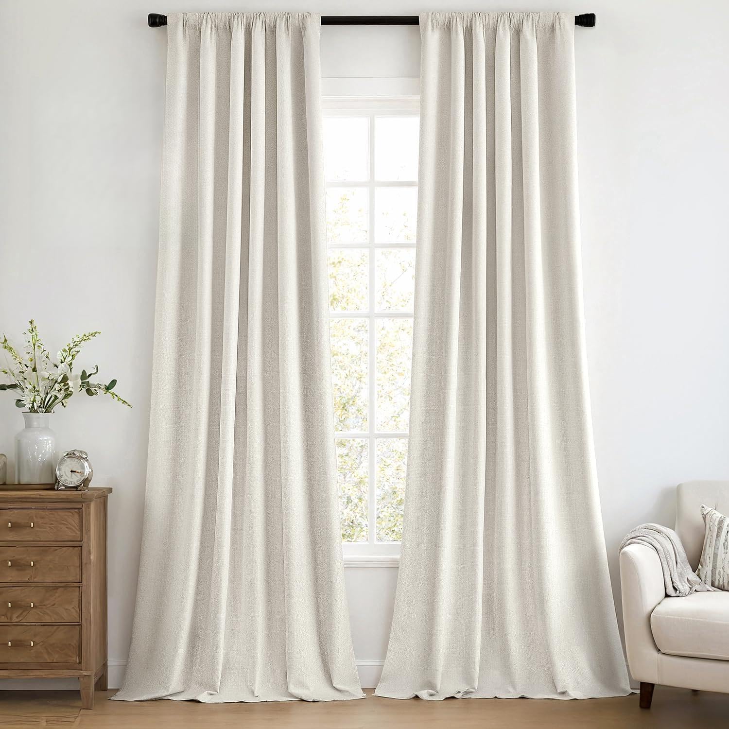 MIULEE 100% Blackout Curtains